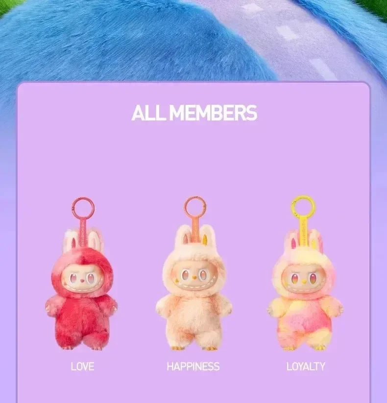 Labubu The Monsters -Big Into Energy Series - Vinyl Pendant Doll Keychain