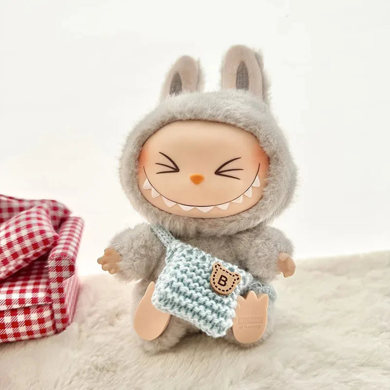 Labubu The Monster Clothes Cute Sweater And Bag