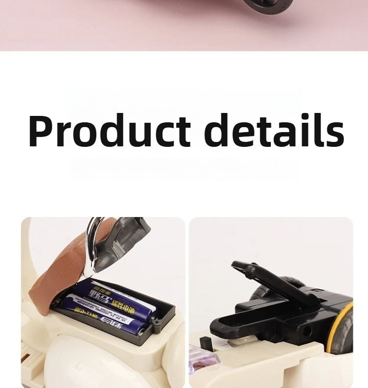 Labubu Doll Mini Electric Scooter | Fun Accessory with Lights & Music for Labubu Dolls