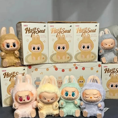 Labubu V1 V2 V3 Doll Keychain
