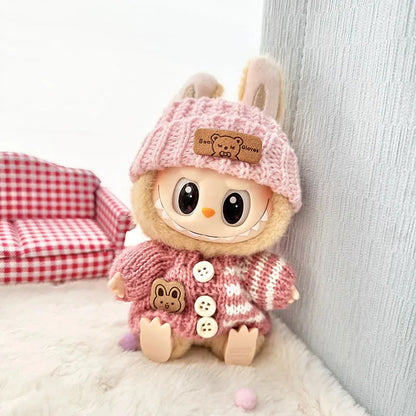 Labubu The Monster Clothes Cute Sweater And Bag