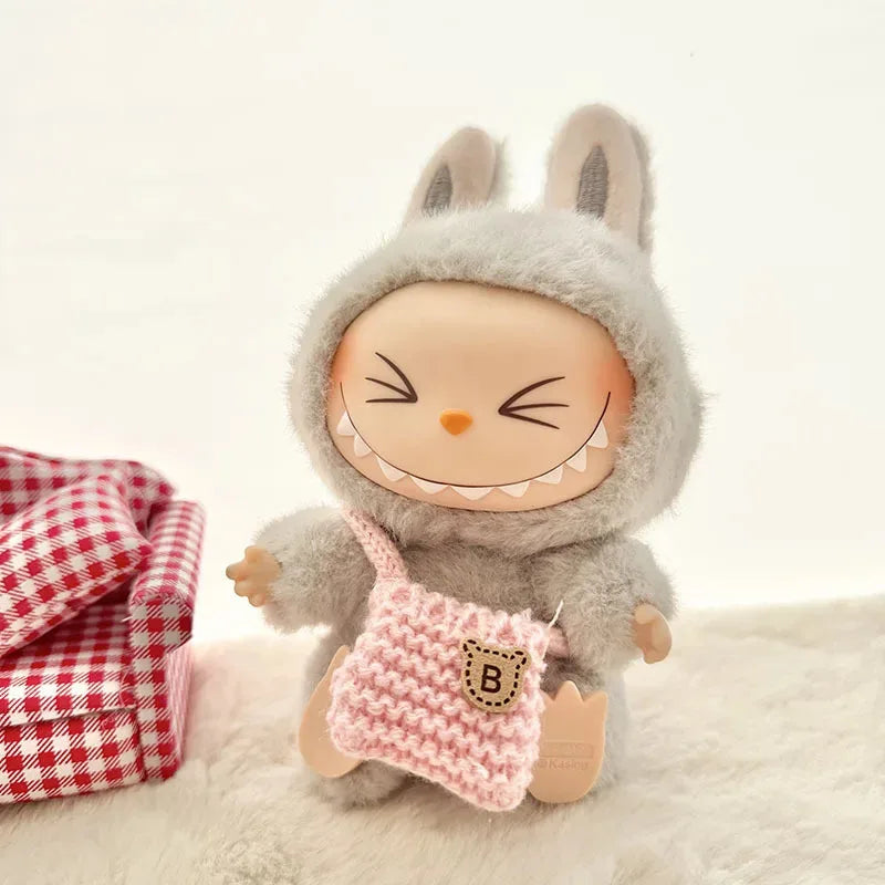 Labubu The Monster Clothes Cute Sweater And Bag