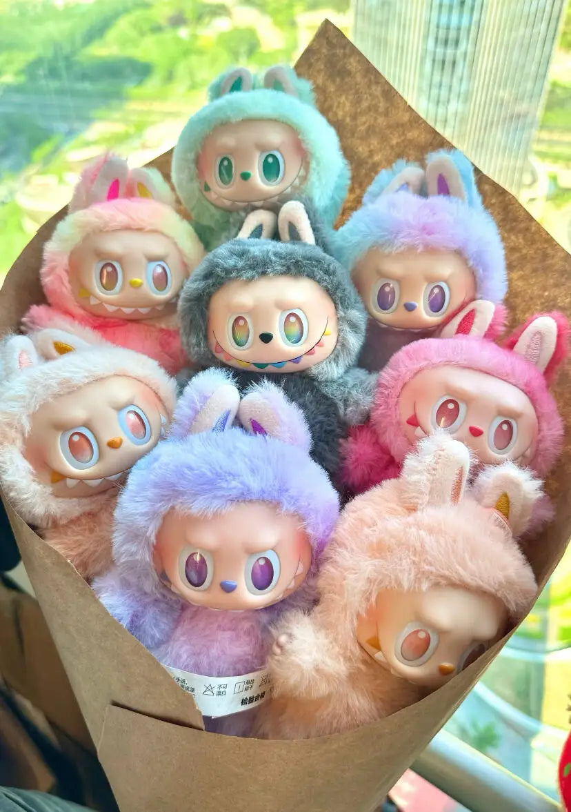 Labubu The Monsters -Big Into Energy V3 V4 Series - Vinyl Pendant Doll Keychain