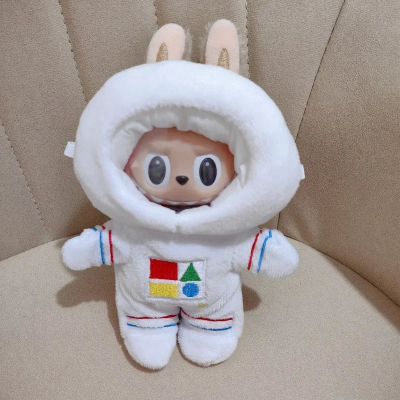 Labubu 17 cm Astronaut Outfit | Monster Series Doll Spacesuit Clothes