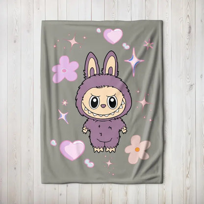 Labubu Anime Plush Blanket