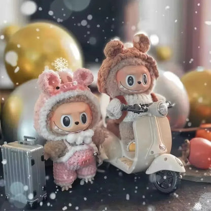 Labubu Doll Mini Electric Scooter | Fun Accessory with Lights & Music for Labubu Dolls