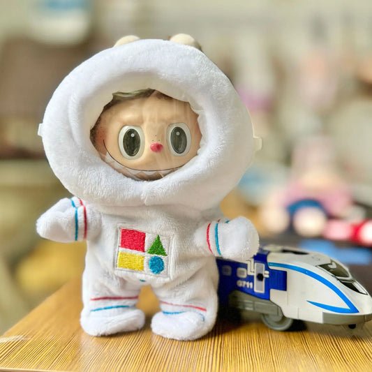 Labubu 17 cm Astronaut Outfit | Monster Series Doll Spacesuit Clothes