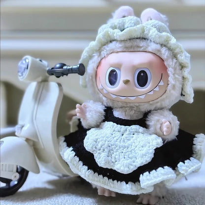 Labubu Doll Mini Electric Scooter | Fun Accessory with Lights & Music for Labubu Dolls