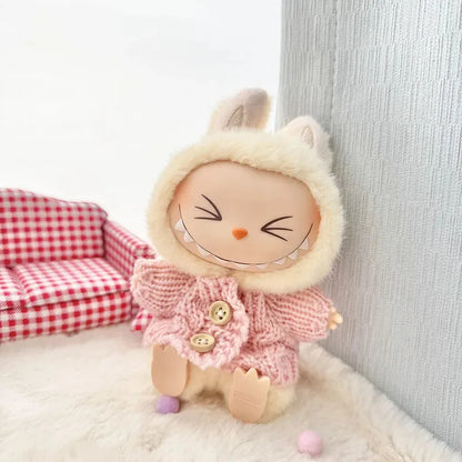 Labubu The Monster Clothes Cute Sweater And Bag