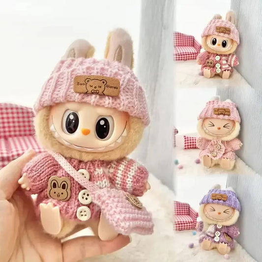 Labubu The Monster Clothes Cute Sweater And Bag
