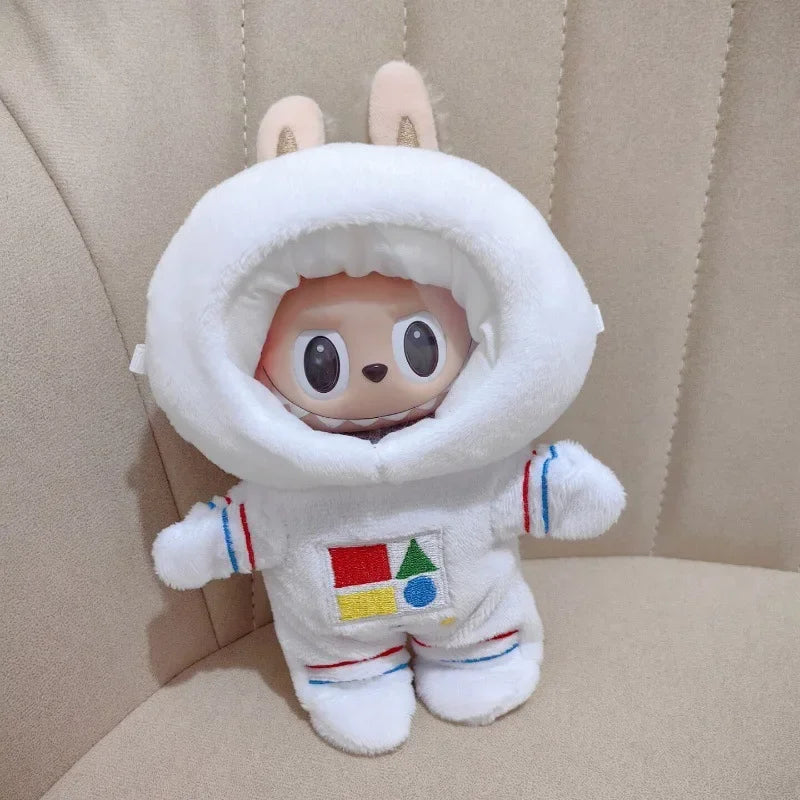Labubu 17 cm Astronaut Outfit | Monster Series Doll Spacesuit Clothes
