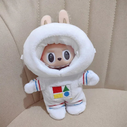 Labubu 17 cm Astronaut Outfit | Monster Series Doll Spacesuit Clothes