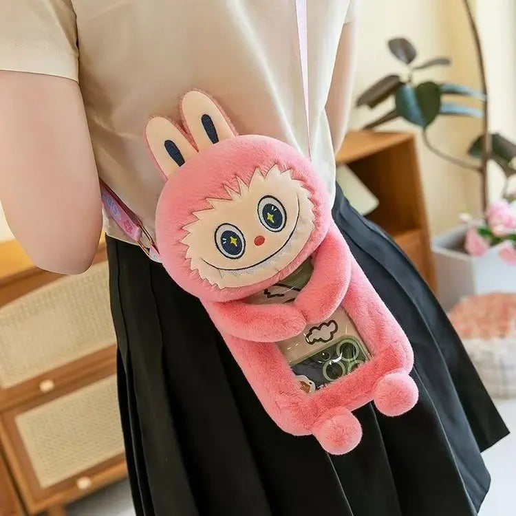 Labubu Crossbody Plush Bags