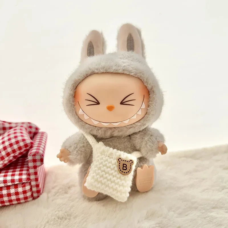 Labubu The Monster Clothes Cute Sweater And Bag
