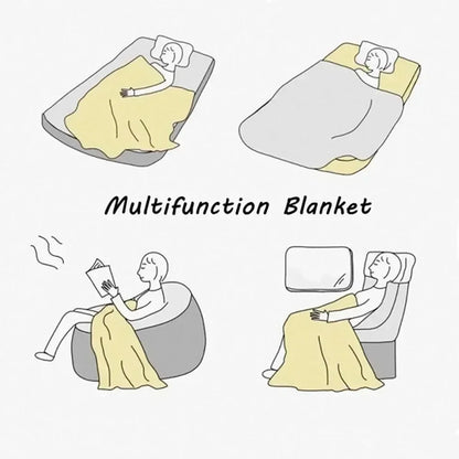 Labubu Anime Plush Blanket