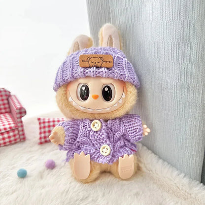 Labubu The Monster Clothes Cute Sweater And Bag