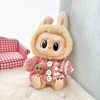 Labubu The Monster Clothes Cute Sweater And Bag